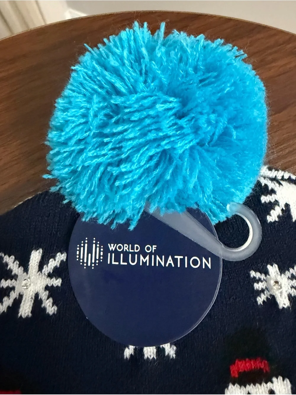 Kids' Snowman Pom Beanie - Blue 🩵💙